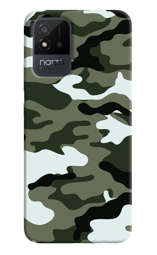 Camouflage Case for Realme Narzo 50i