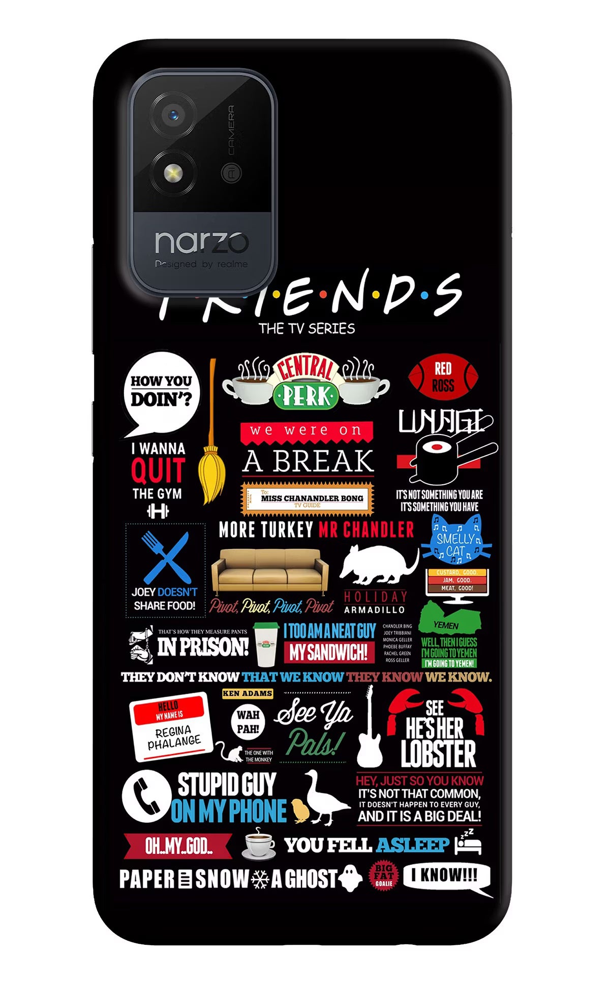FRIENDS Case for Realme Narzo 50i