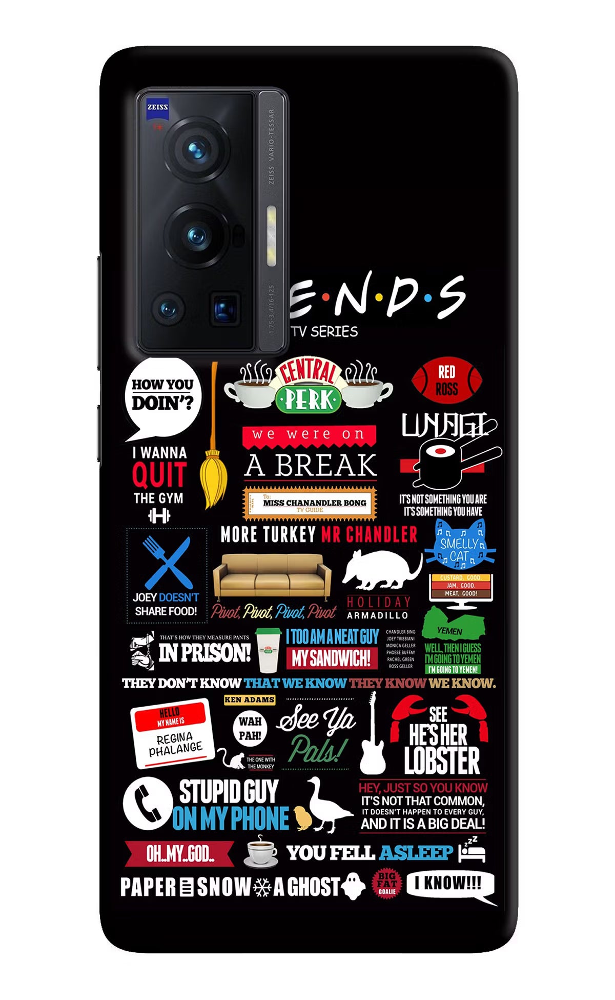 FRIENDS Case for Vivo X70 Pro by Casekaro
