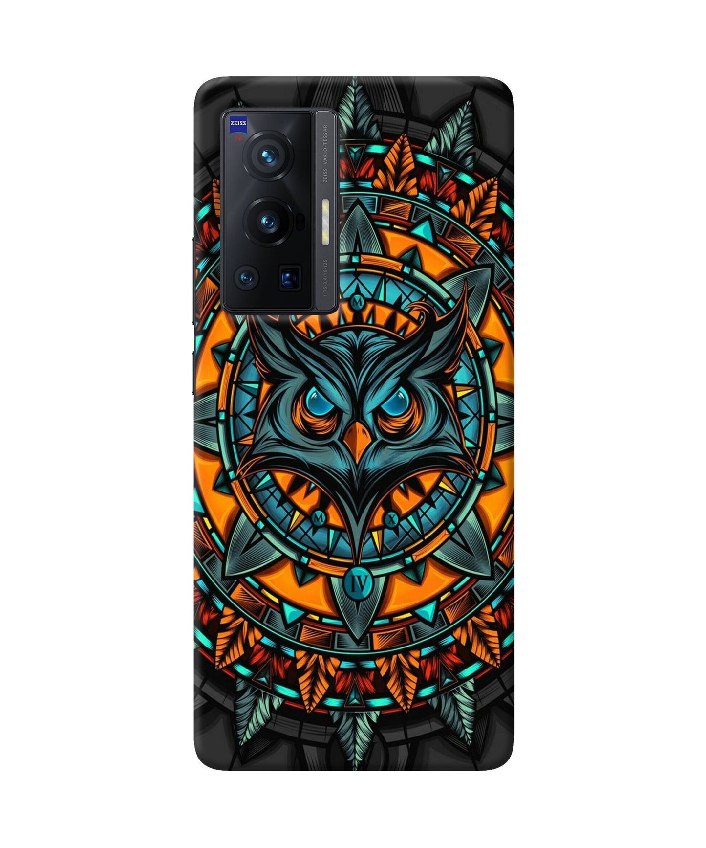 Angry Owl Art Vivo X70 Pro Back Cover