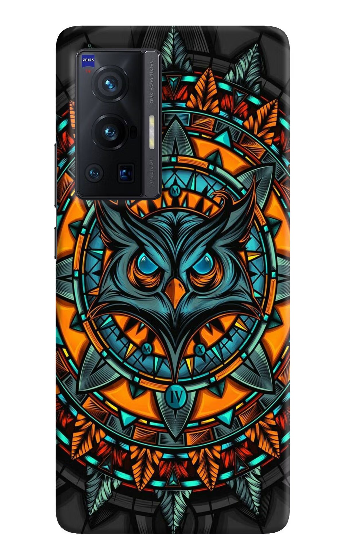 Angry Owl Art Case for Vivo X70 Pro by Casekaro