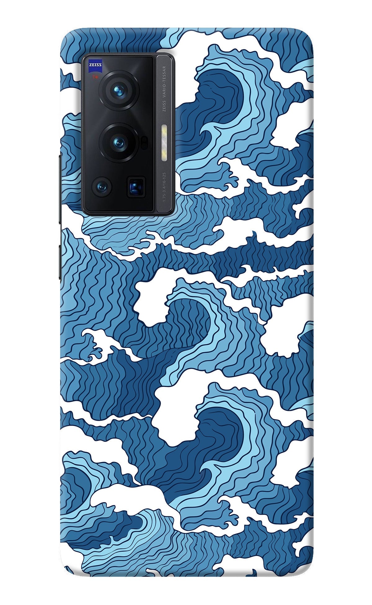 Blue Waves Vivo X70 Pro Back Cover