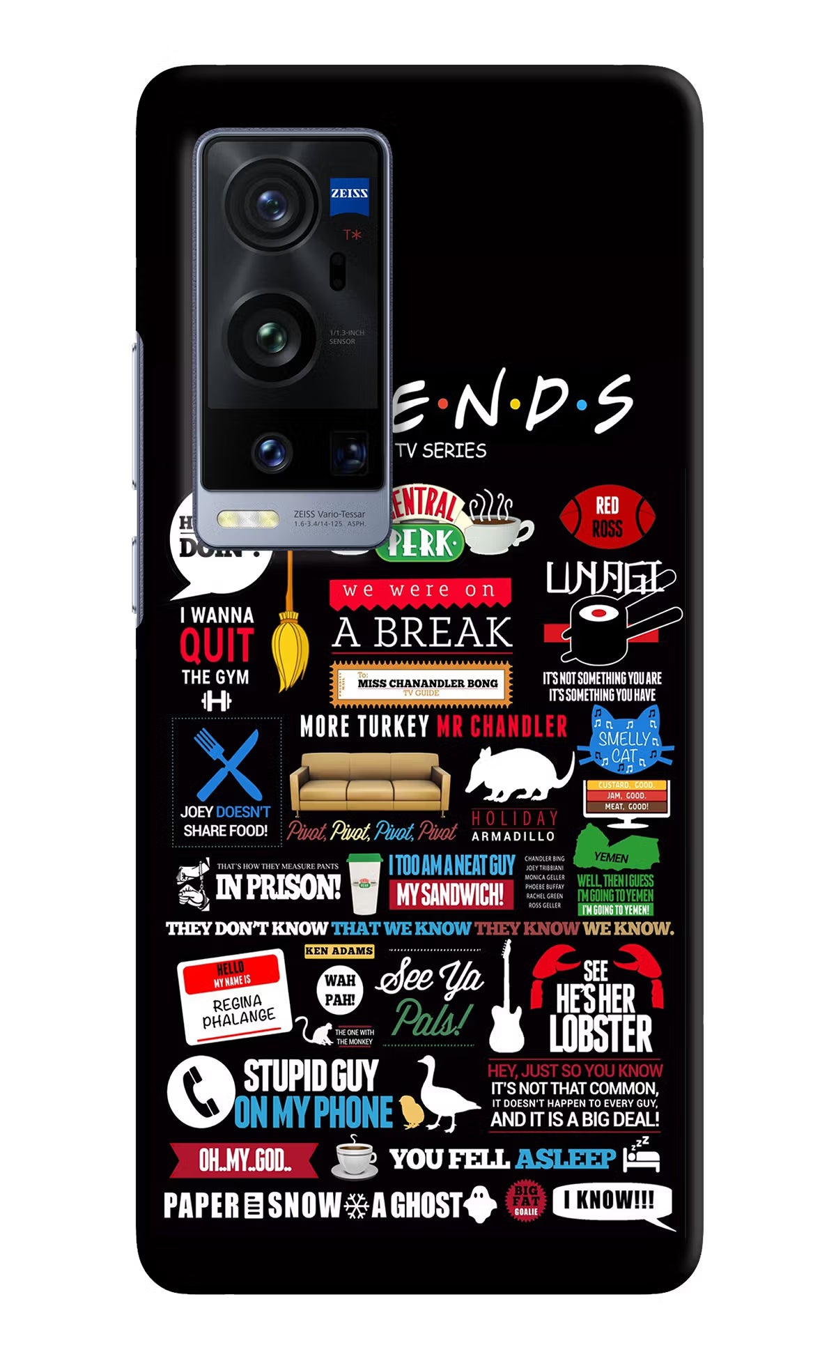 FRIENDS Case for Vivo X60 Pro+ by Casekaro