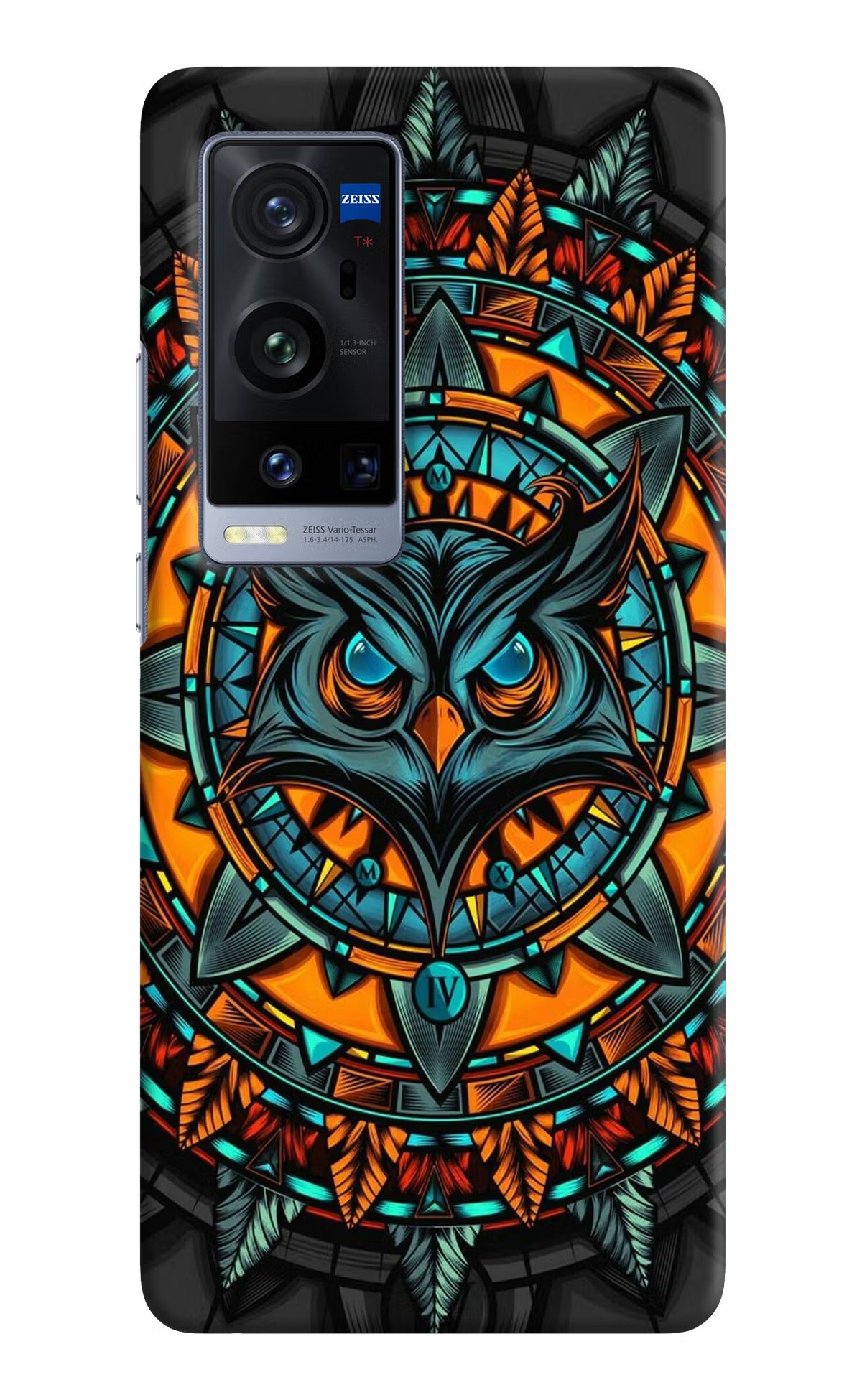 Angry Owl Art Case for Vivo X60 Pro+ by Casekaro