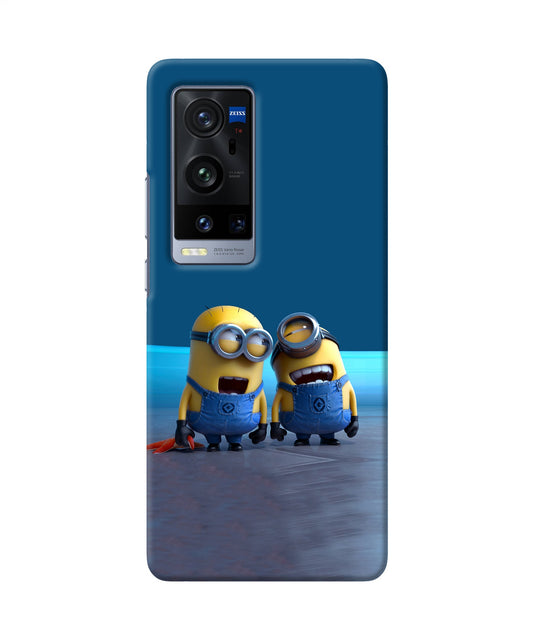 Minion Laughing Vivo X60 Pro+ Back Cover