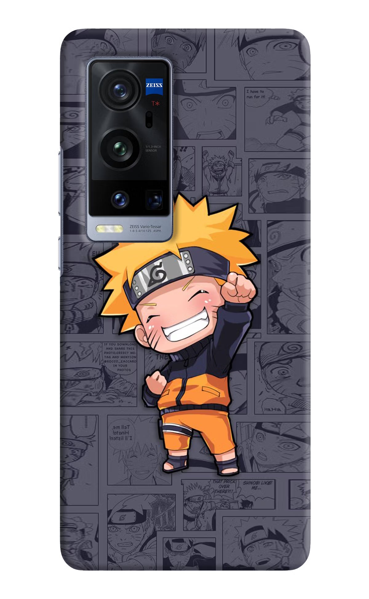 Chota Naruto Case for Vivo X60 Pro+ by Casekaro