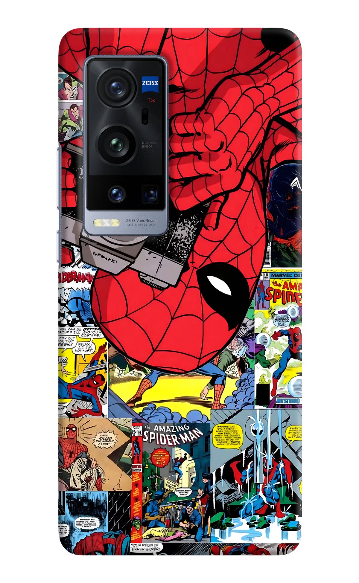 Spider Man Case for Vivo X60 Pro+ by Casekaro