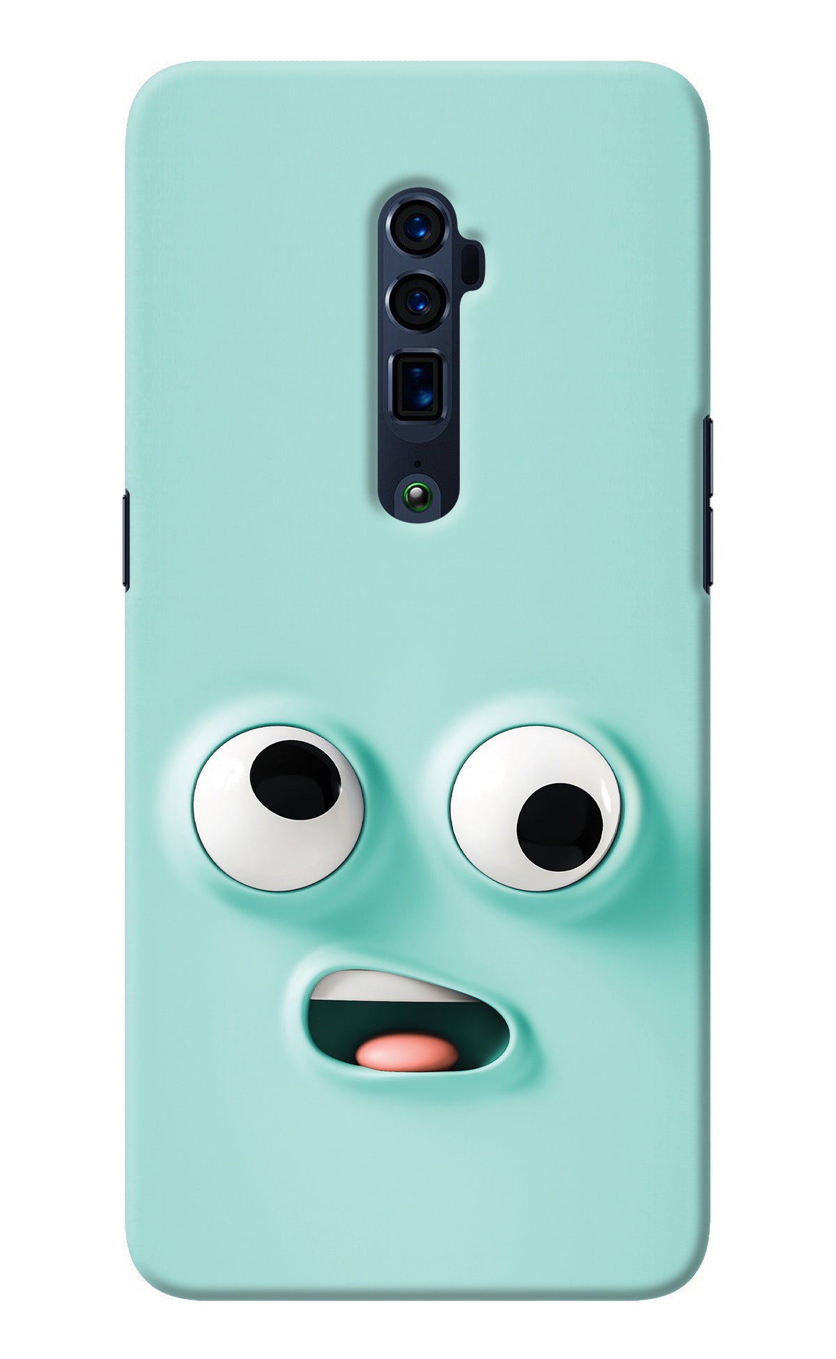 Funny Cartoon Oppo Reno 10x Zoom Back Cover