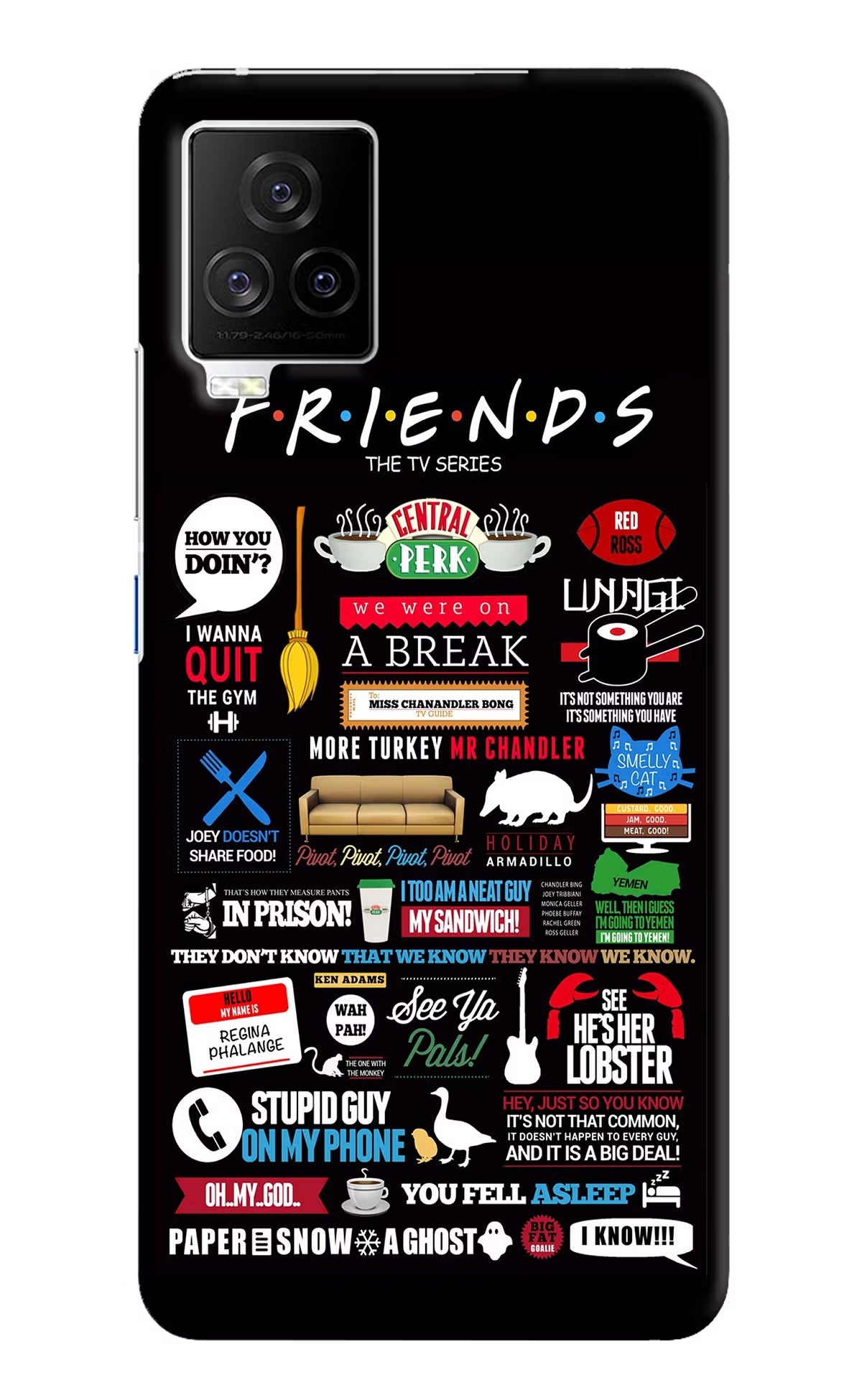 FRIENDS Case for iQOO 7 Legend 5G by Casekaro