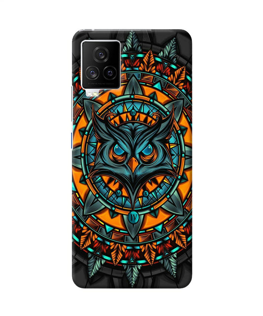 Angry Owl Art iQOO 7 Legend 5G Back Cover