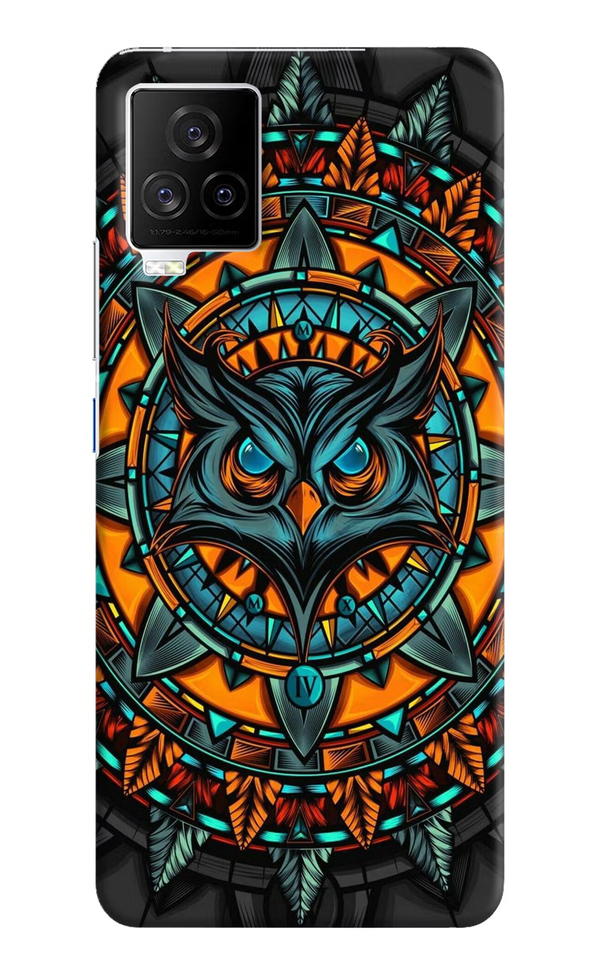 Angry Owl Art Case for iQOO 7 Legend 5G by Casekaro