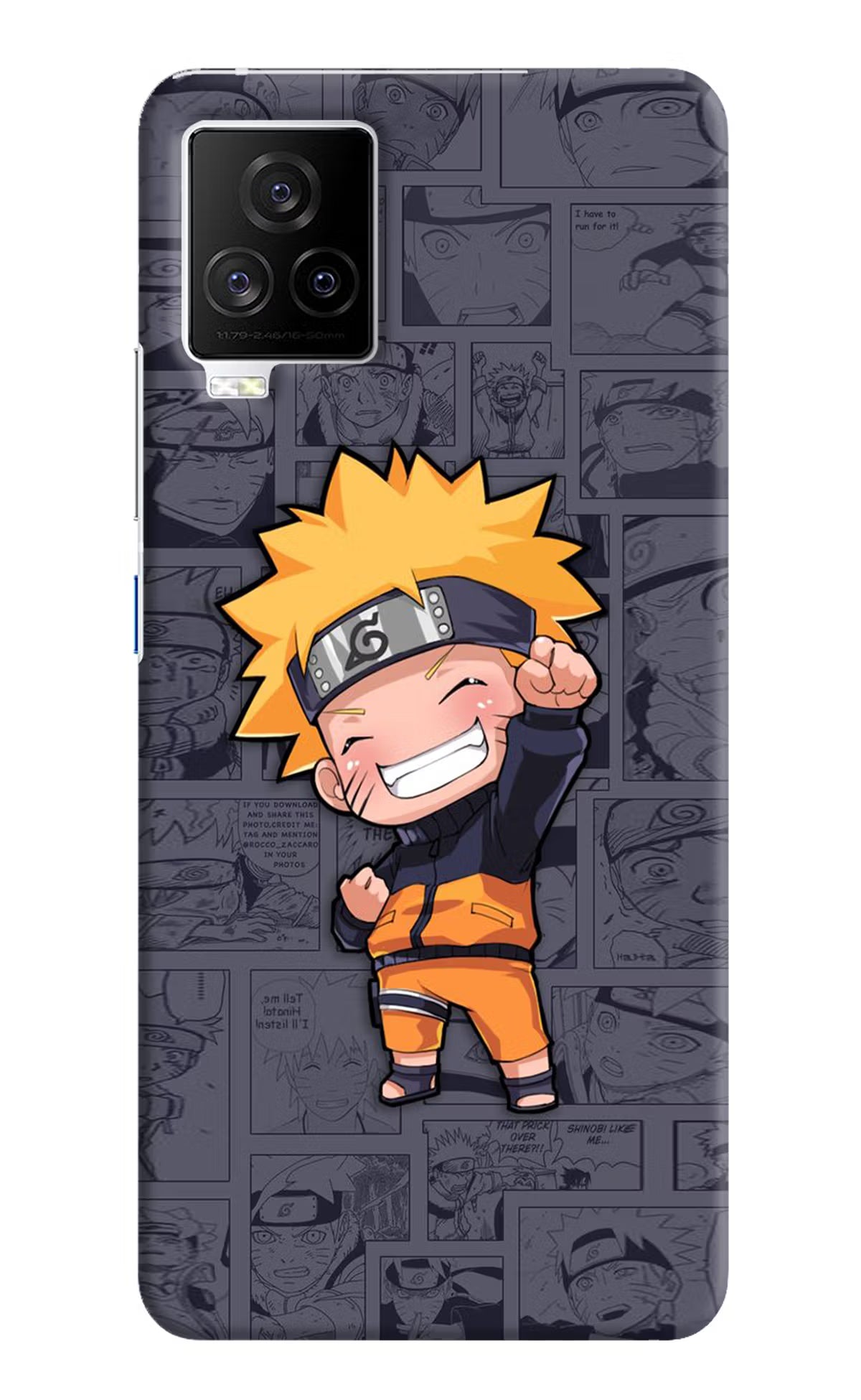 Chota Naruto Case for iQOO 7 Legend 5G by Casekaro