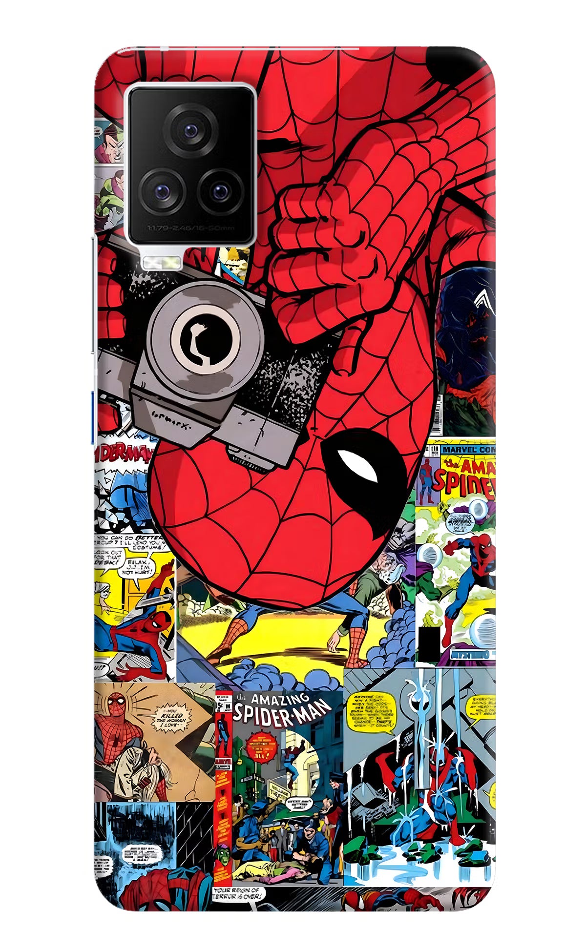 Spider Man Case for iQOO 7 Legend 5G by Casekaro