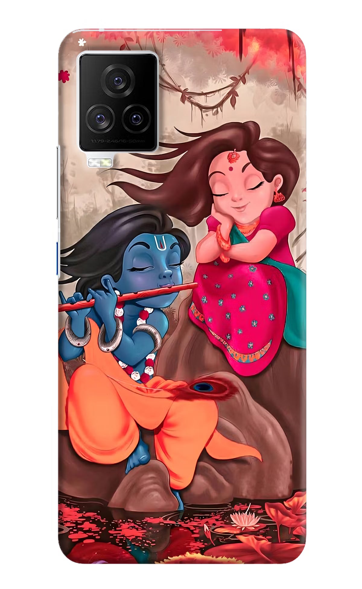 Radhe Krishna Case for iQOO 7 Legend 5G by Casekaro