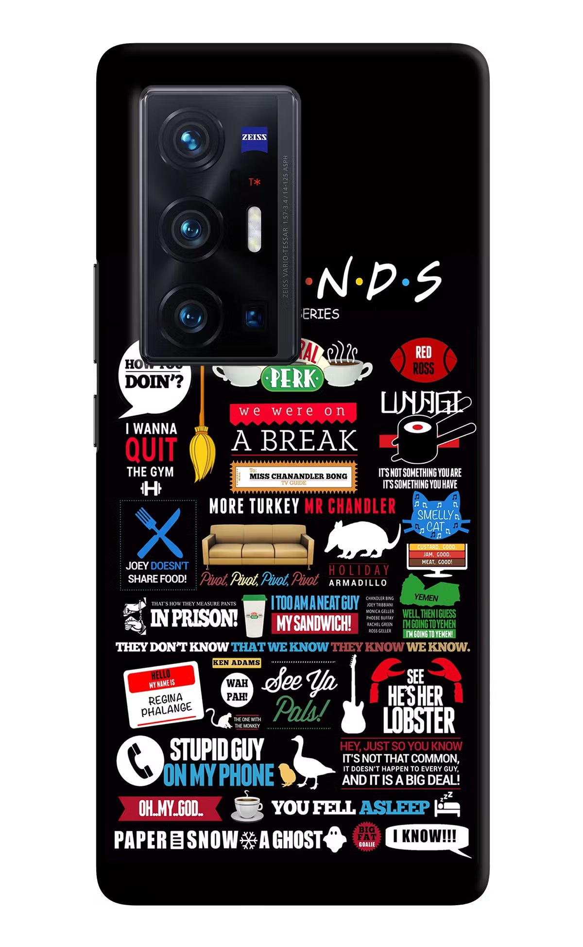 FRIENDS Case for Vivo X70 Pro+ by Casekaro