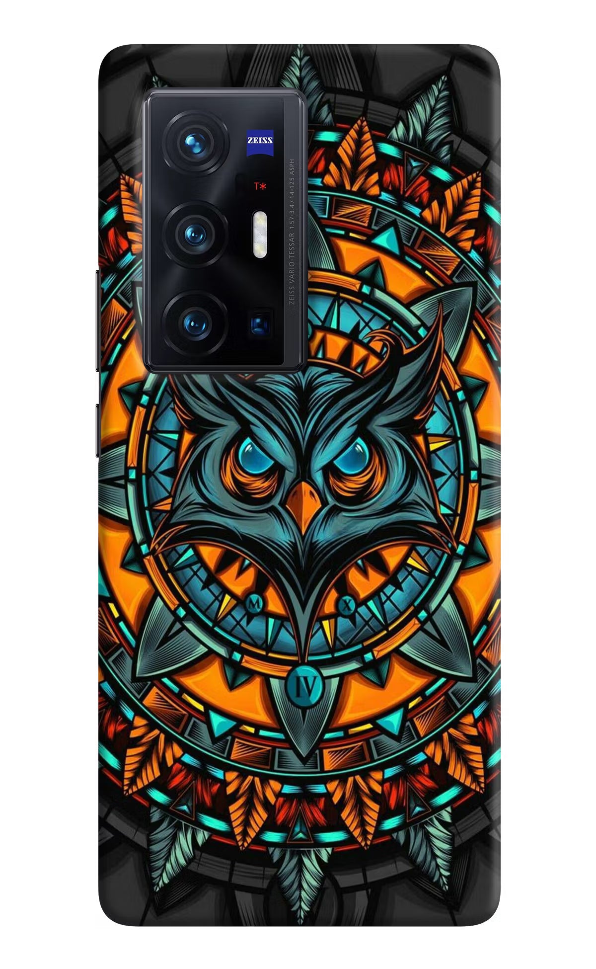 Angry Owl Art Case for Vivo X70 Pro+ by Casekaro