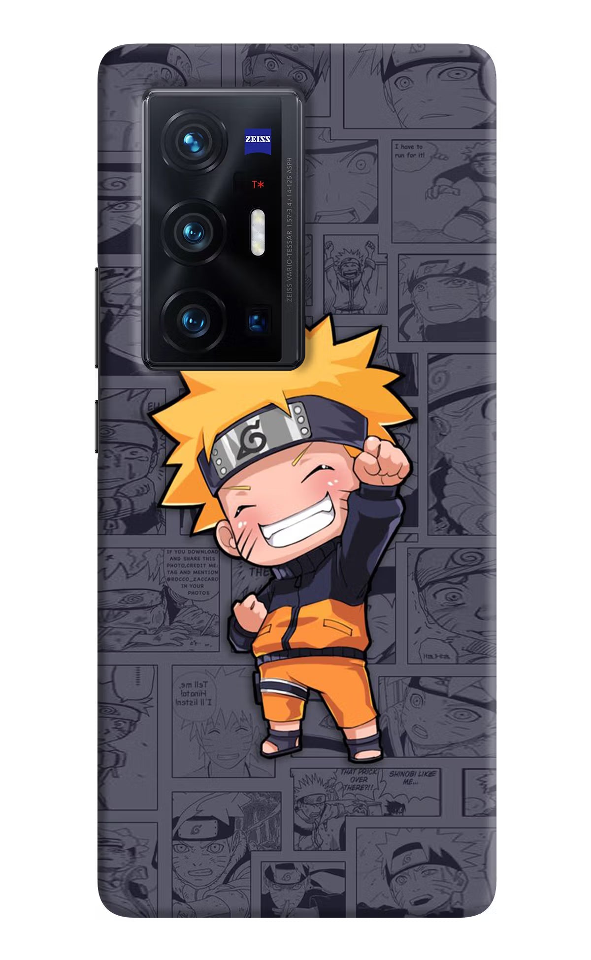 Chota Naruto Case for Vivo X70 Pro+ by Casekaro