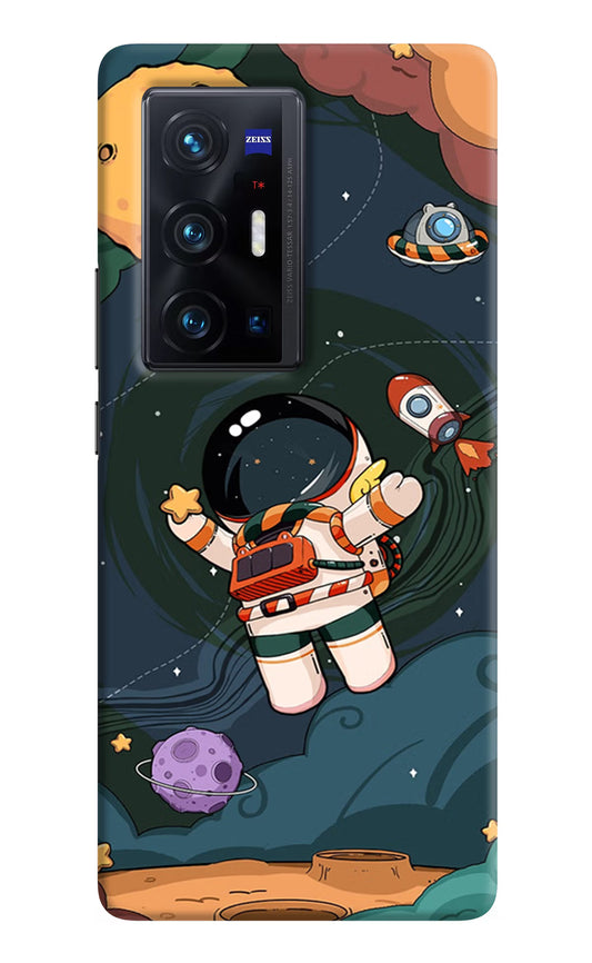 Cartoon Astronaut Case for Vivo X70 Pro+ by Casekaro