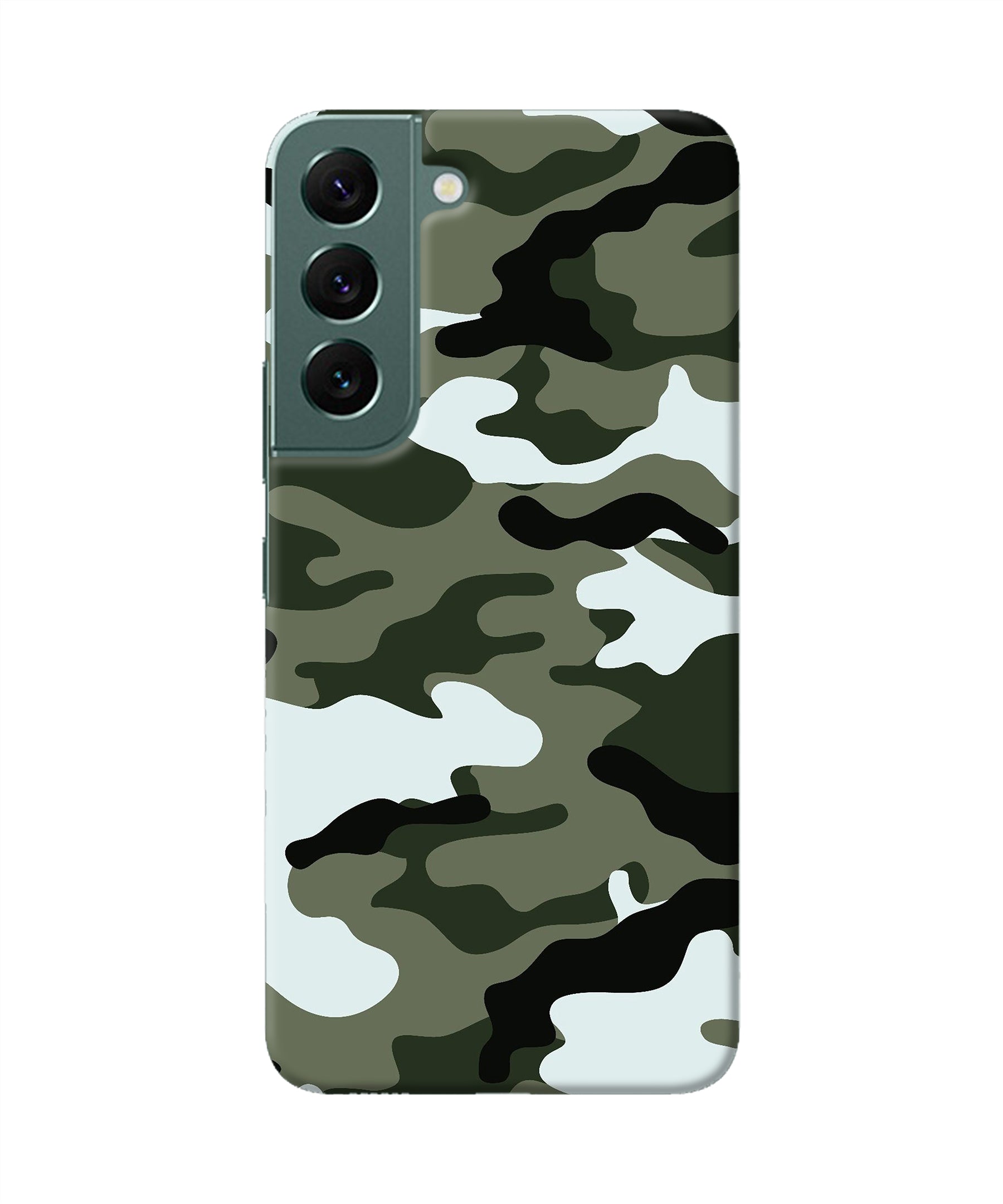 Camouflage Samsung S22 Back Cover