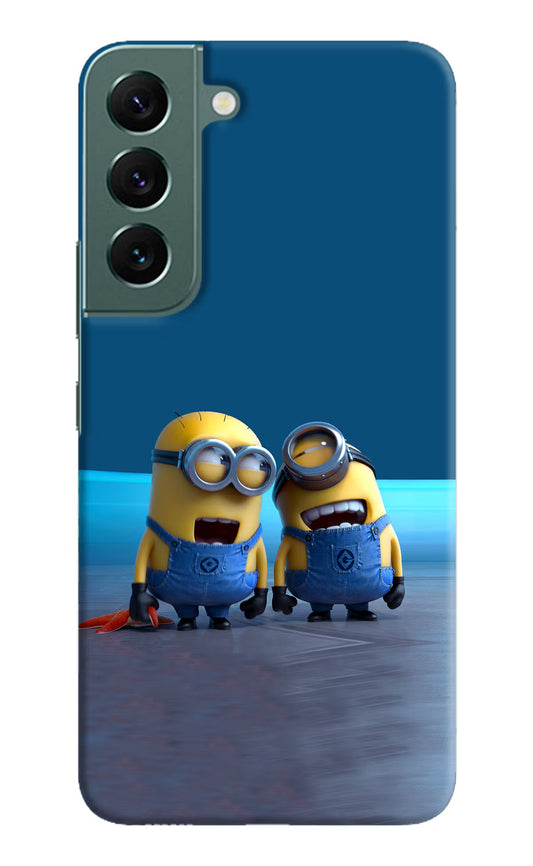 Minion Laughing Case for Samsung S22 by Casekaro