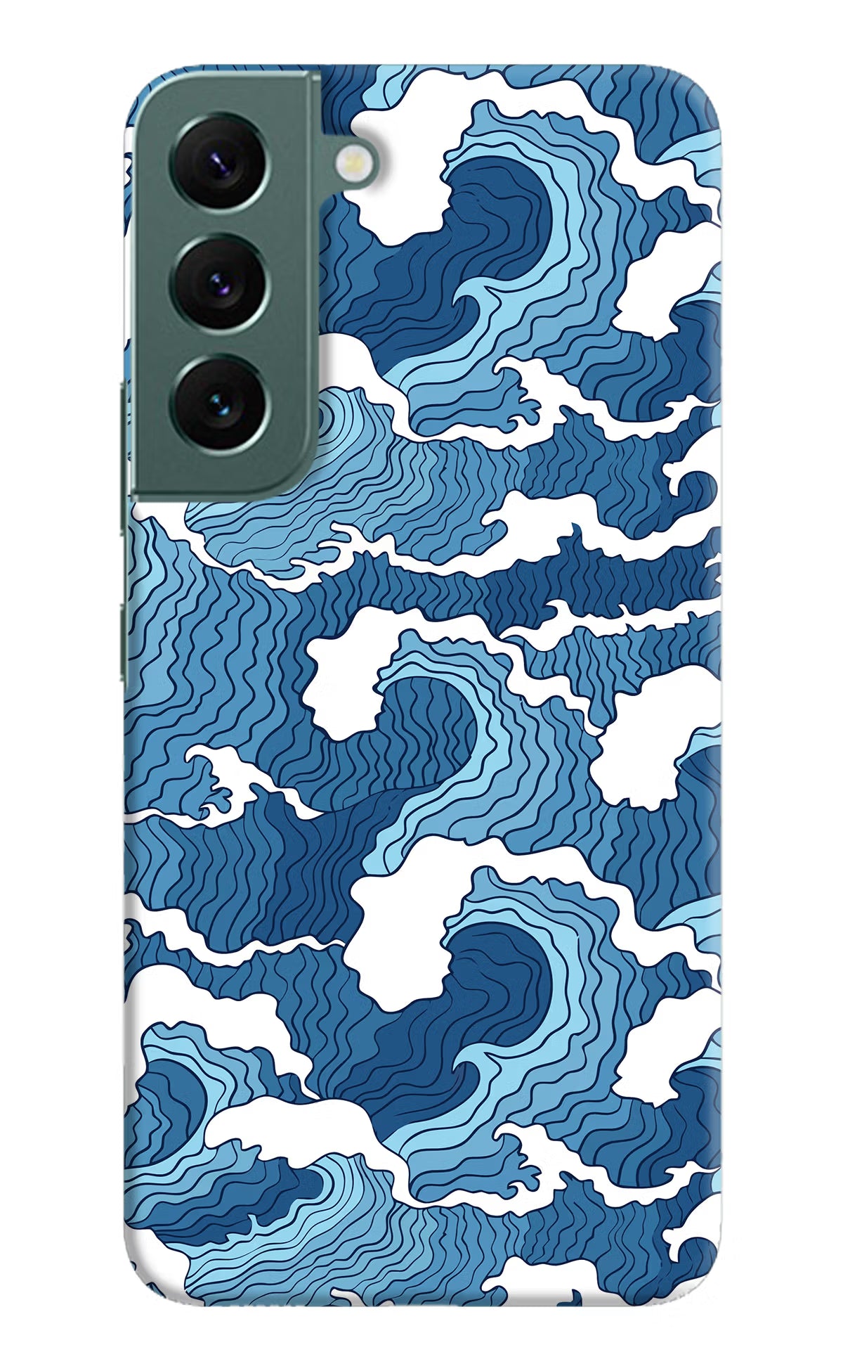 Blue Waves Case for Samsung S22 by Casekaro