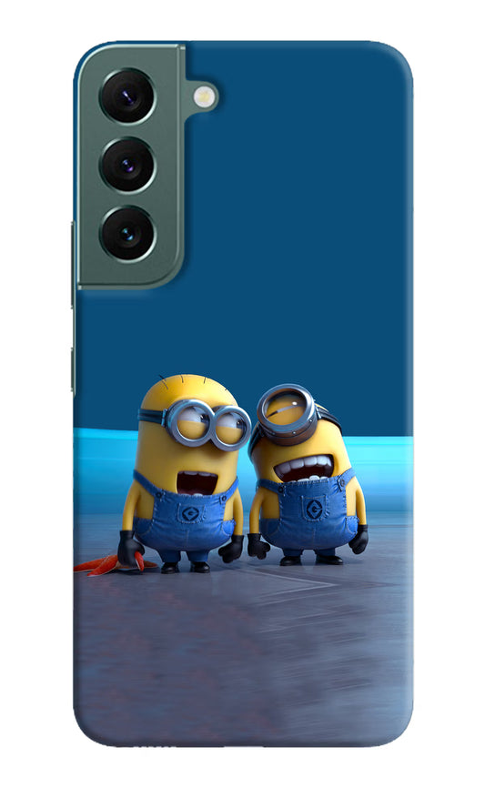 Minion Laughing Case for Samsung S22 Plus by Casekaro