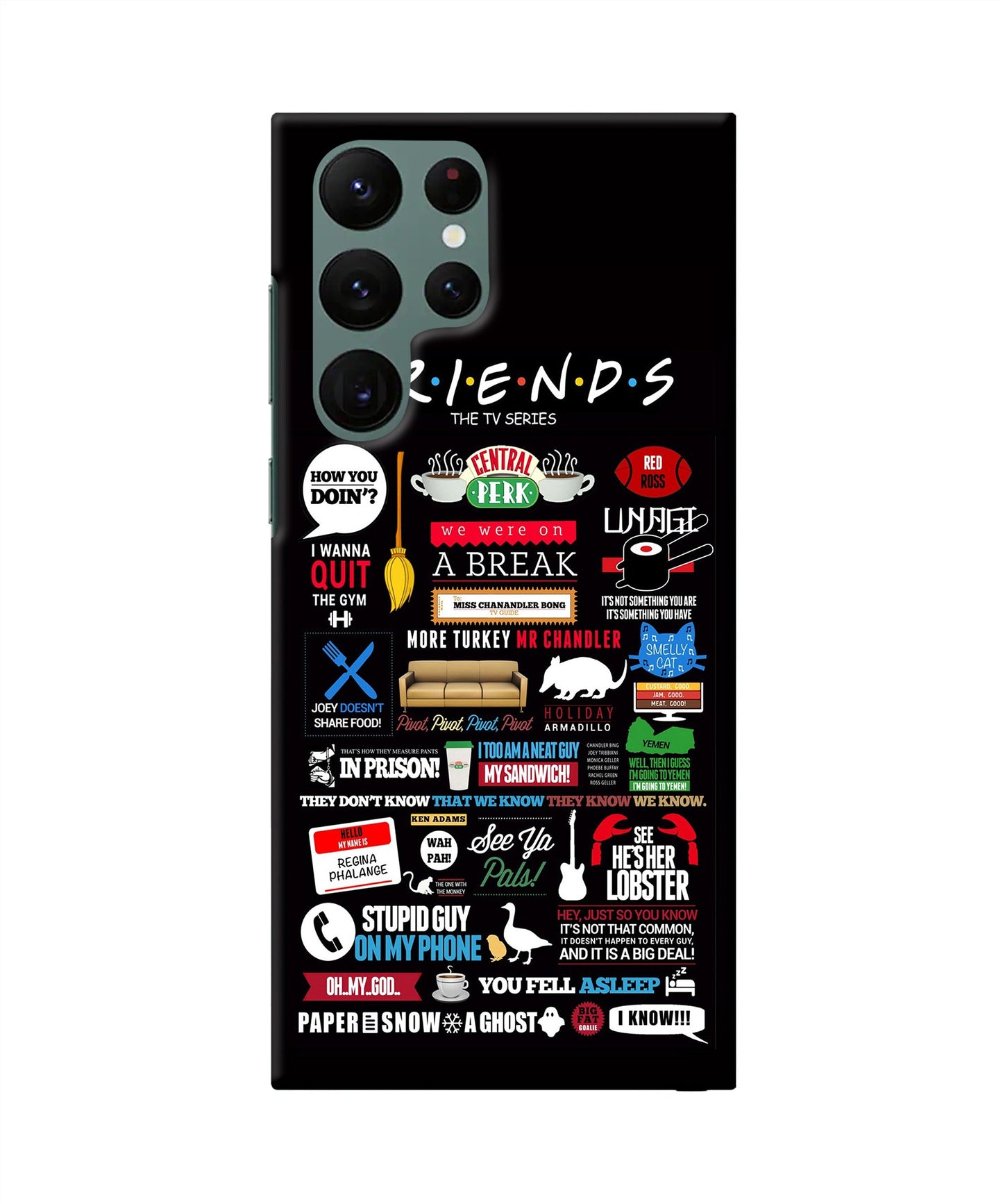 FRIENDS Samsung S22 Ultra Back Cover