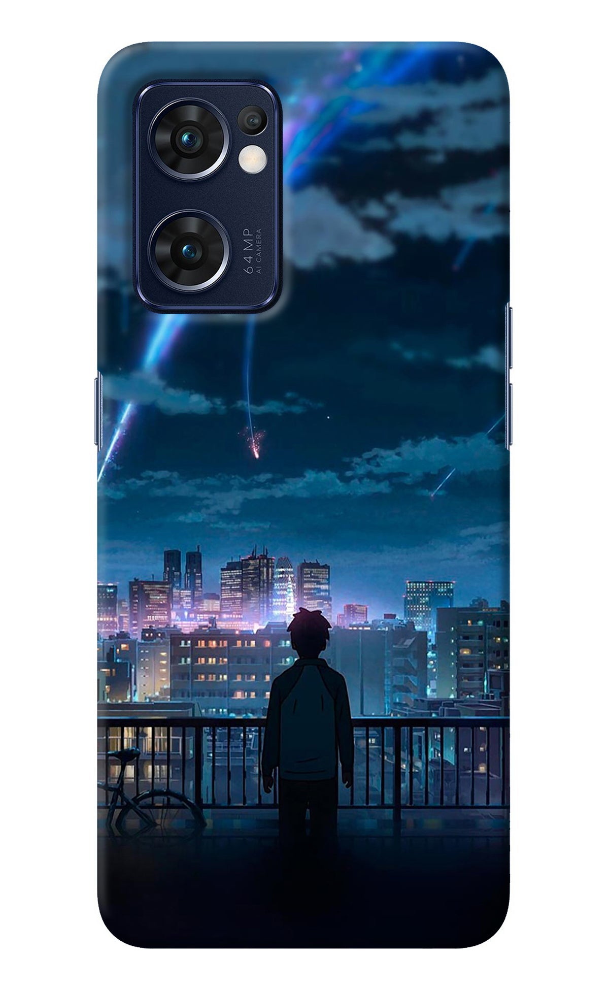 Anime Oppo Reno7 5G Back Cover