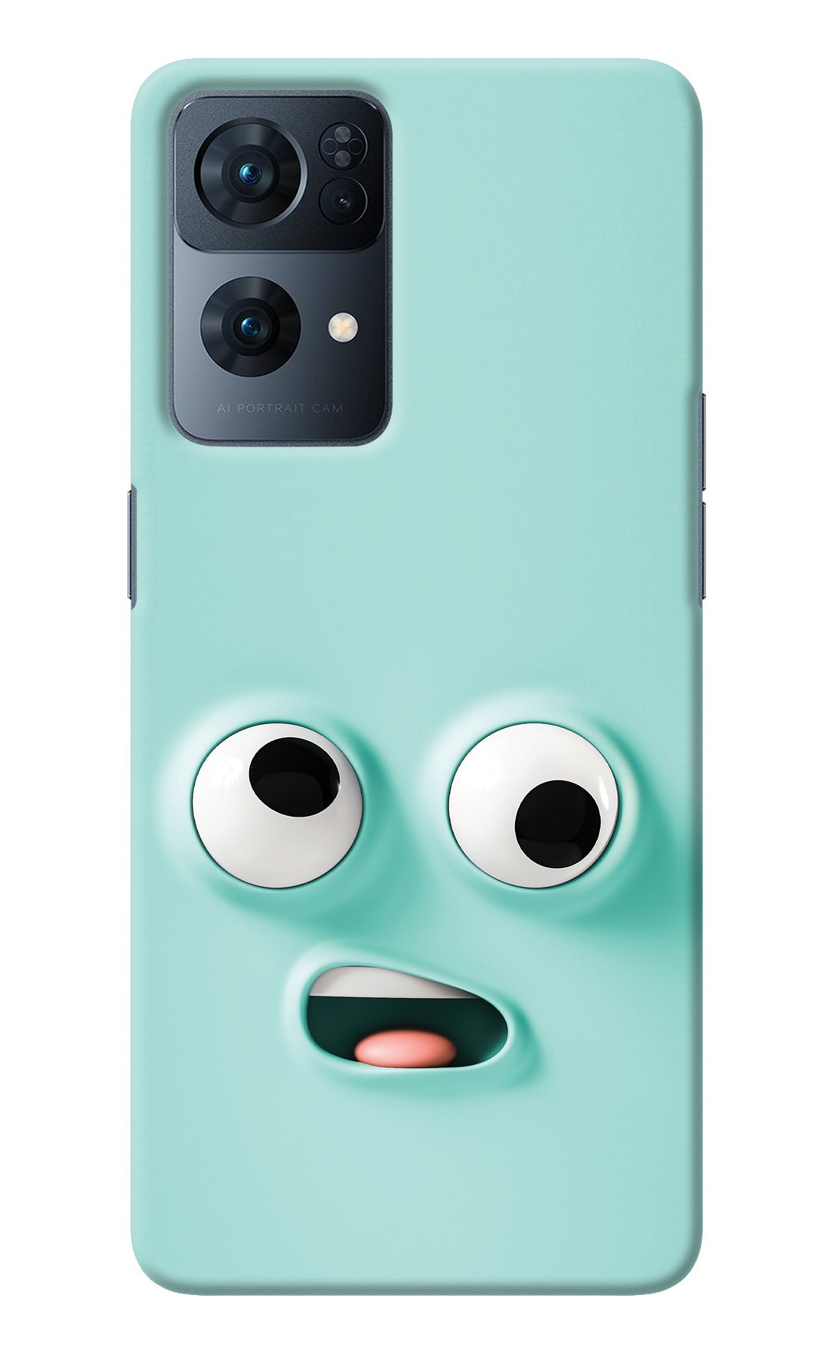 Funny Cartoon Oppo Reno7 Pro 5G Back Cover