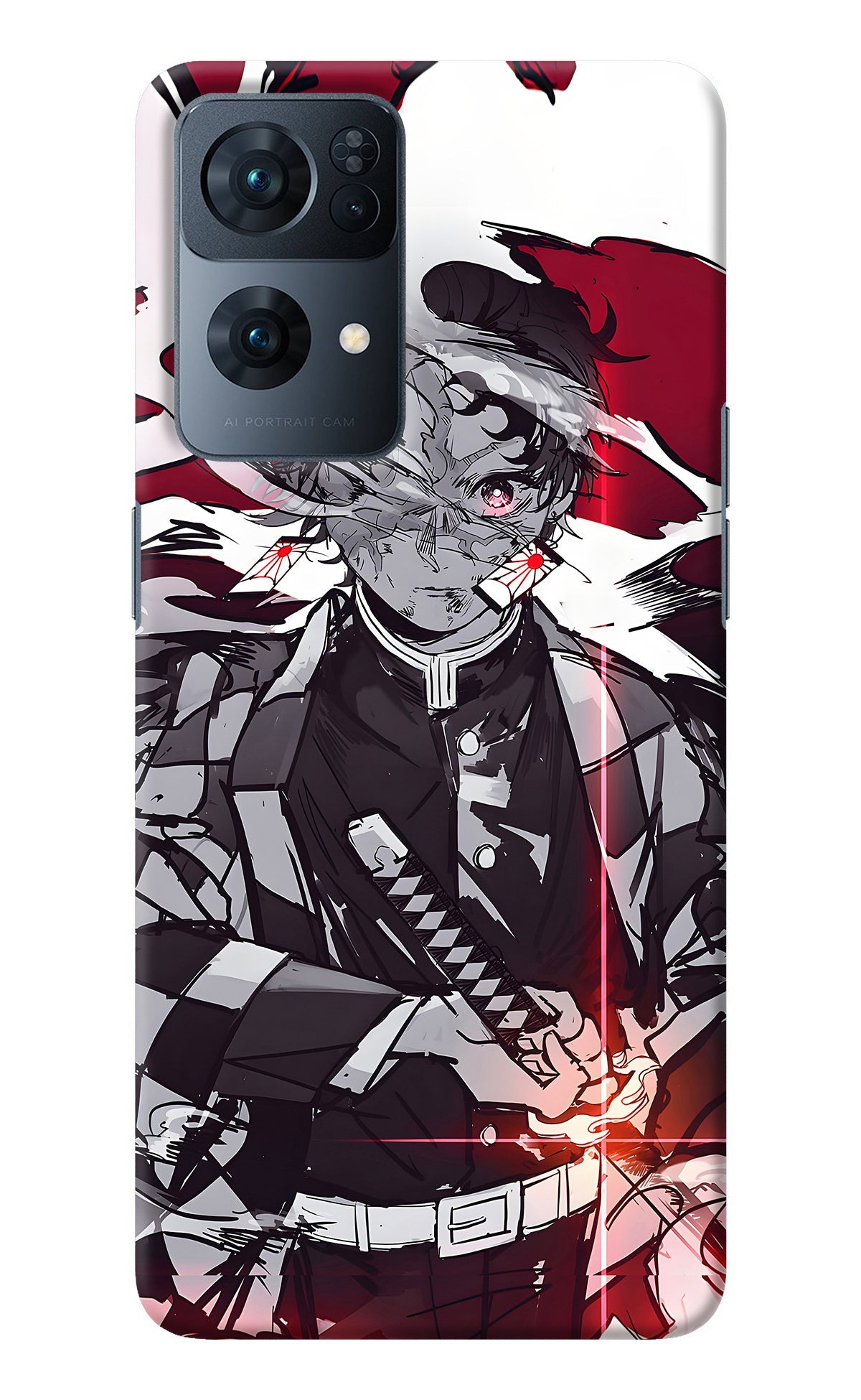 Demon Slayer Oppo Reno7 Pro 5G Back Cover