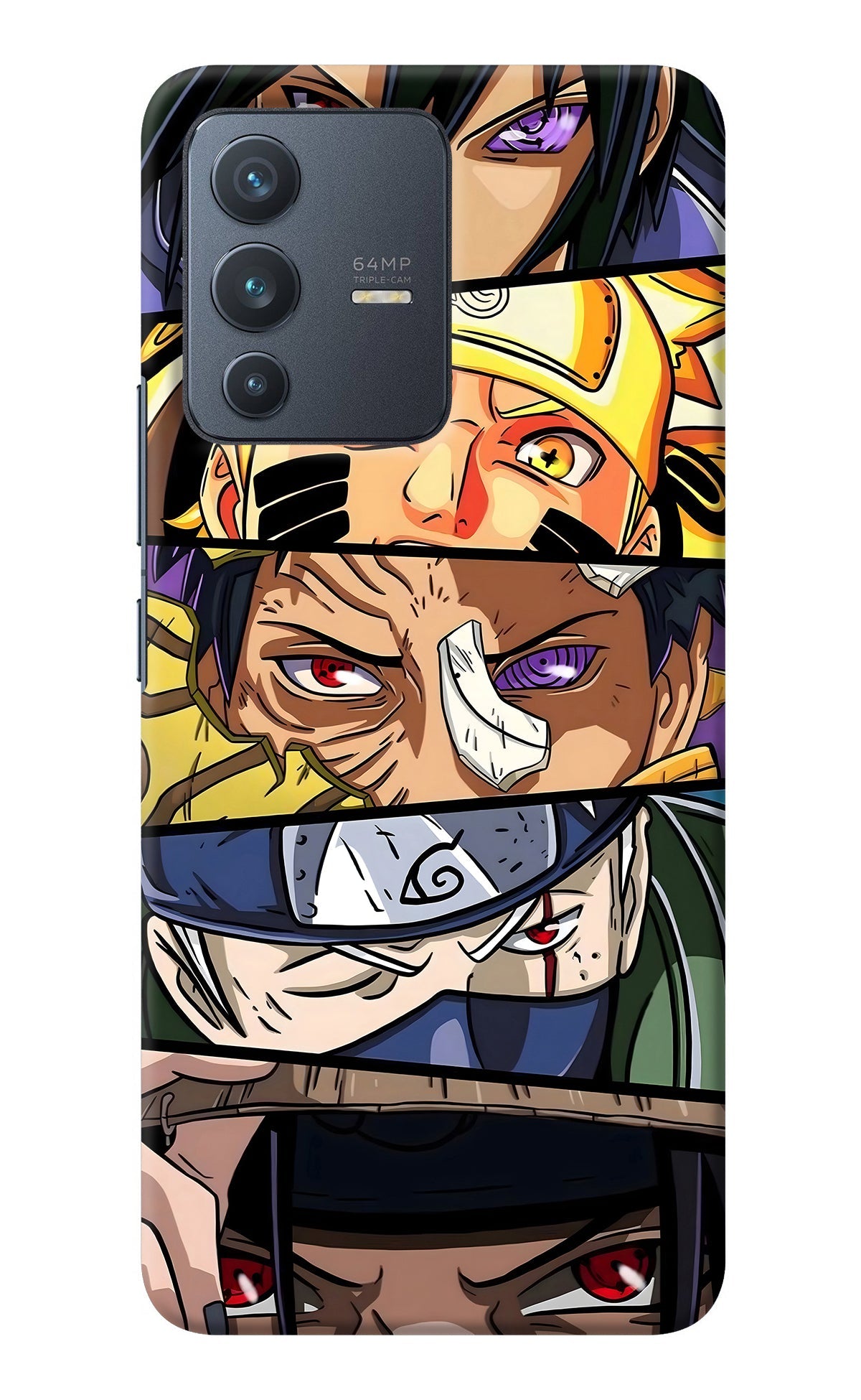 Naruto Character Vivo V23 5G Back Cover