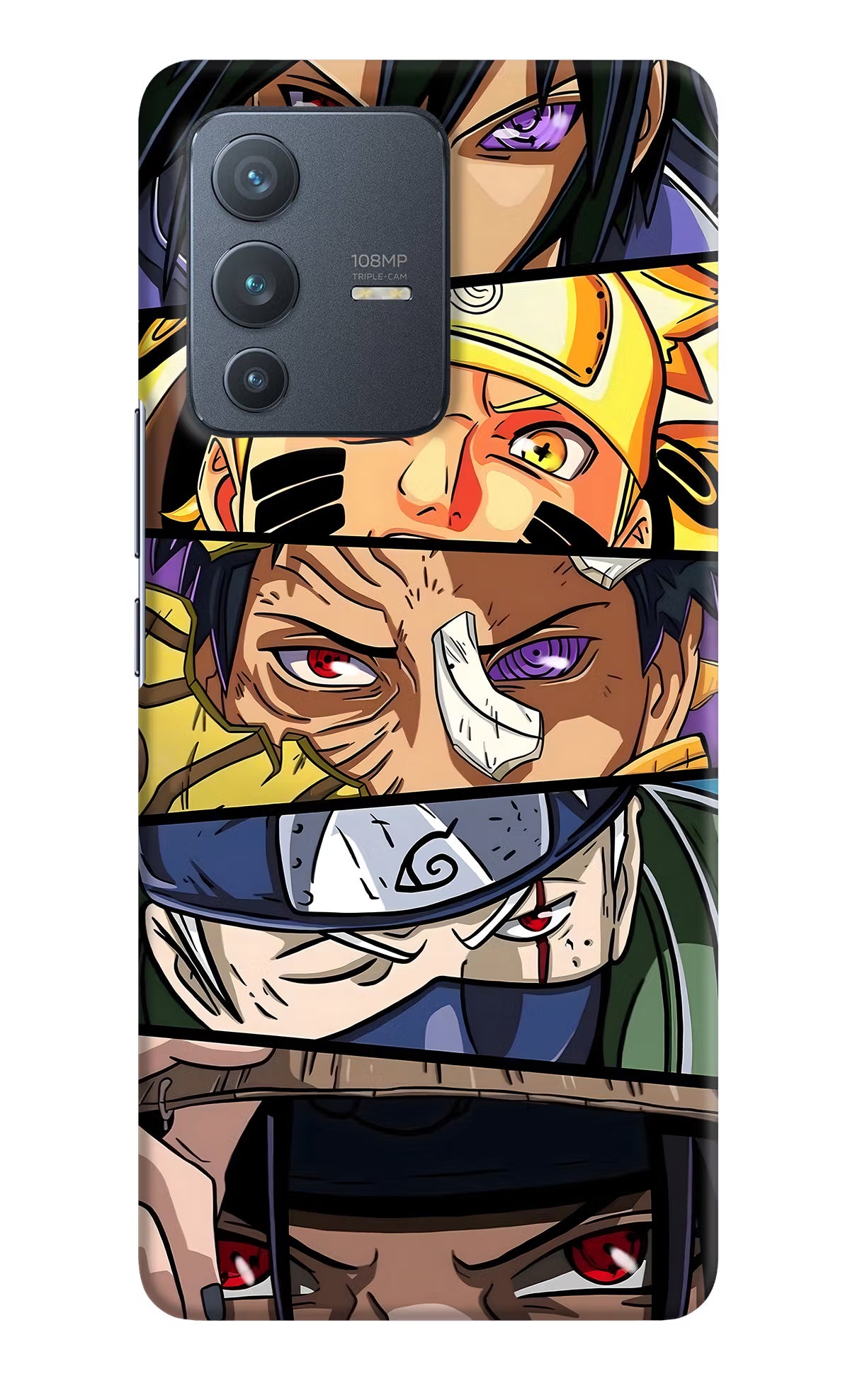 Naruto Character Case for Vivo V23 Pro 5G by Casekaro