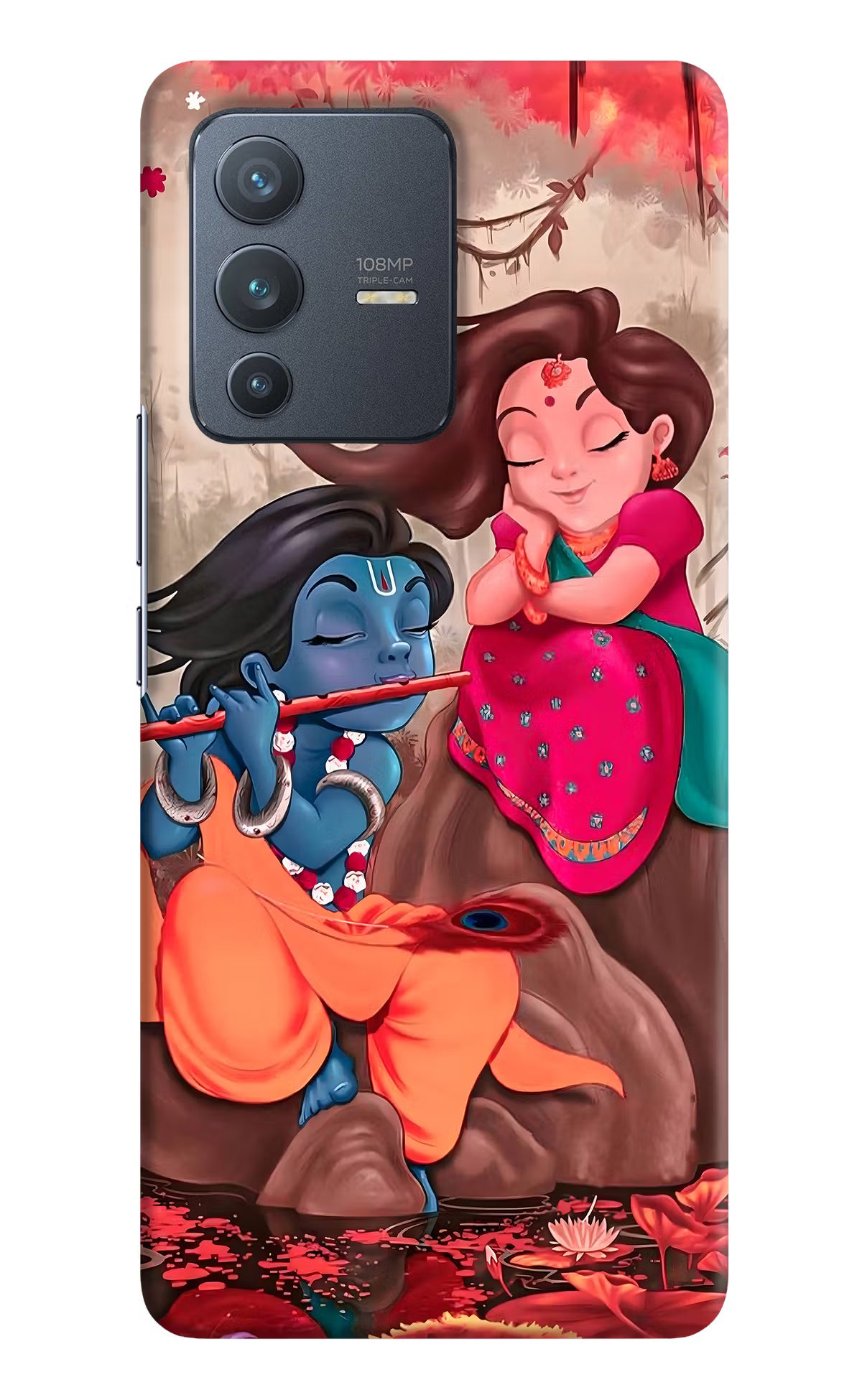 Radhe Krishna Case for Vivo V23 Pro 5G by Casekaro