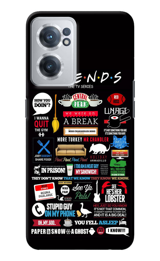 FRIENDS OnePlus Nord CE 2 5G Back Cover