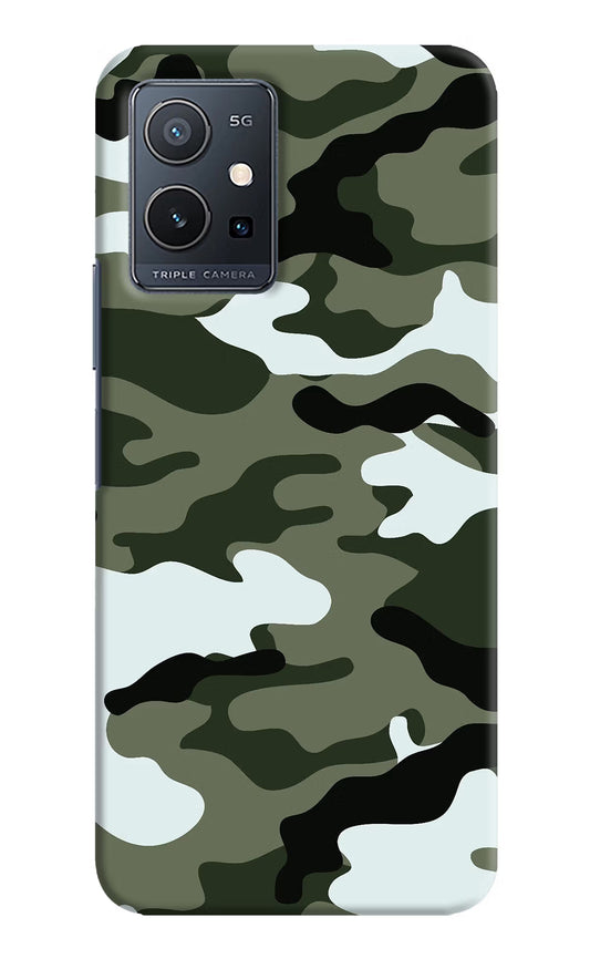 Camouflage Case for IQOO Z6 5G (not 44W) by Casekaro