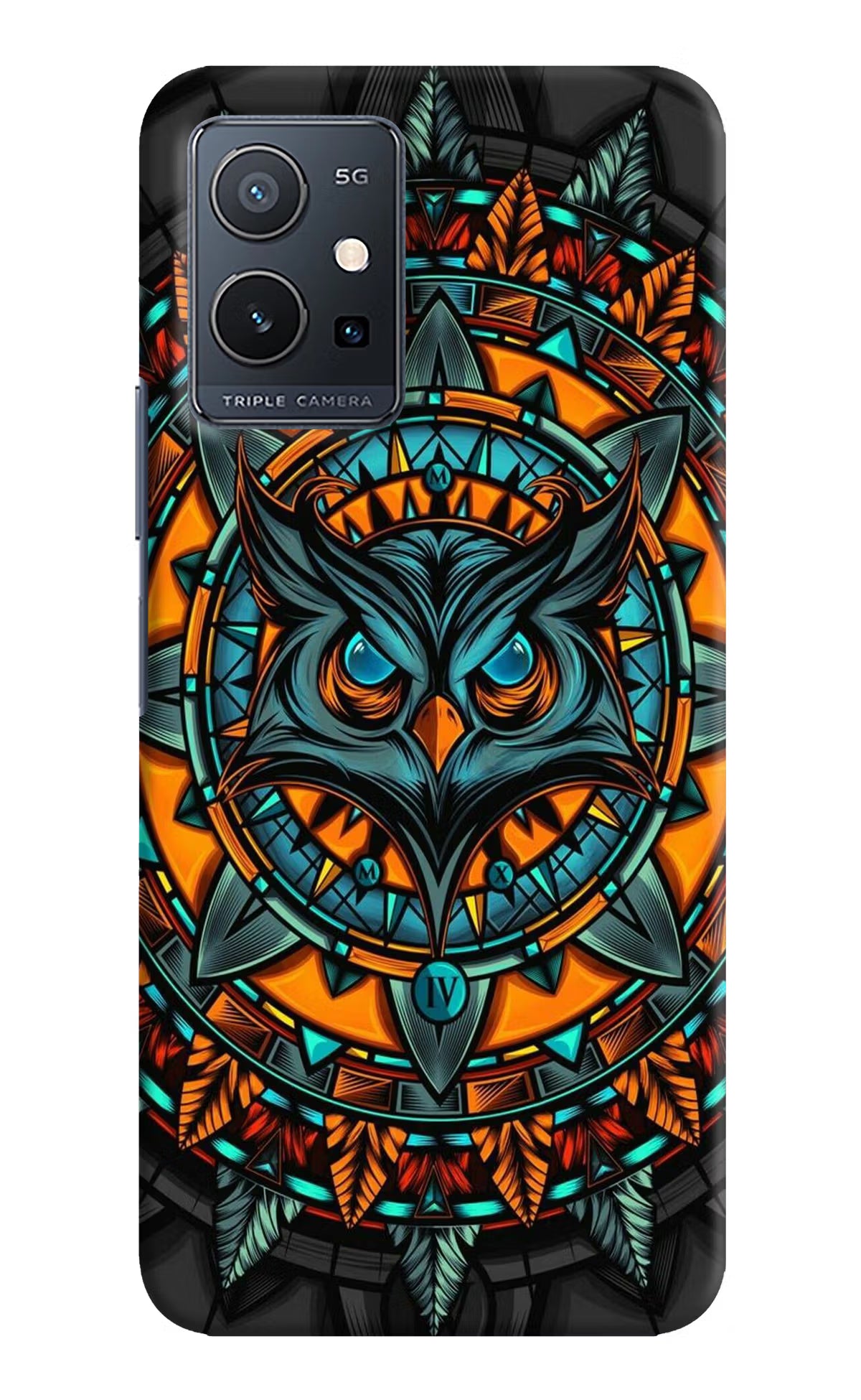 Angry Owl Art Case for IQOO Z6 5G (not 44W) by Casekaro