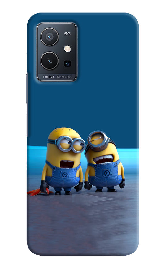 Minion Laughing Case for IQOO Z6 5G (not 44W) by Casekaro