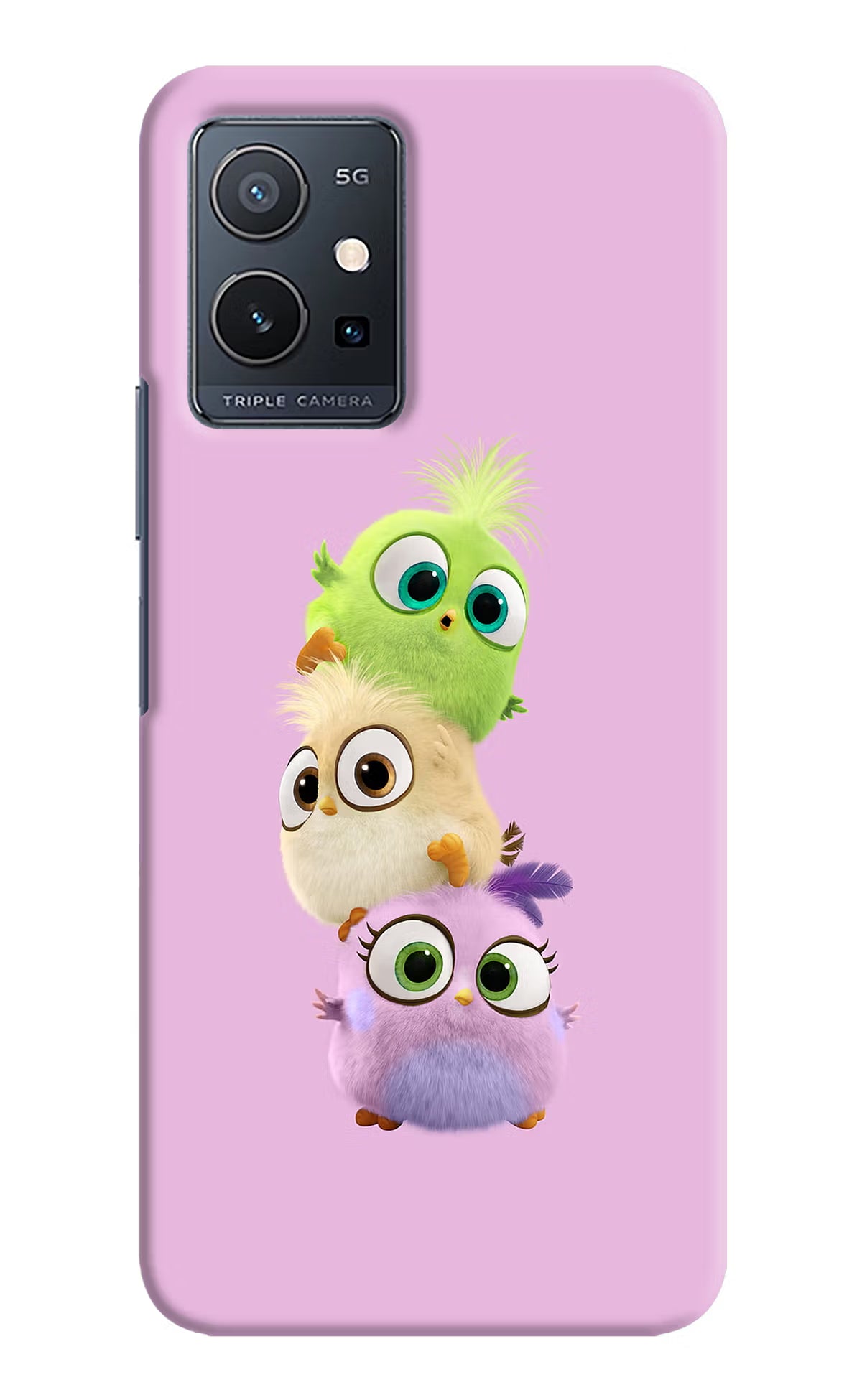 Cute Little Birds Case for IQOO Z6 5G (not 44W) by Casekaro