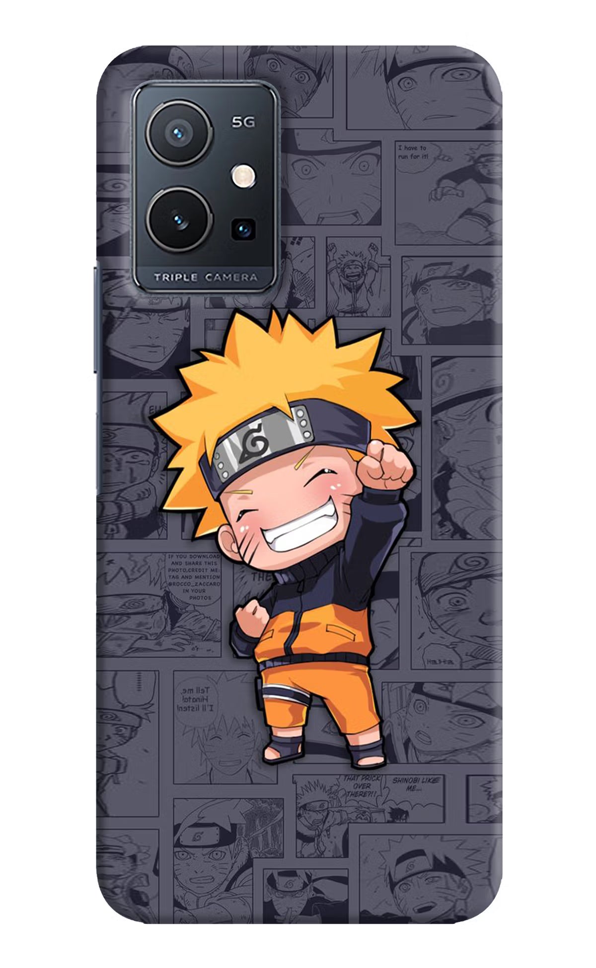 Chota Naruto Case for IQOO Z6 5G (not 44W) by Casekaro