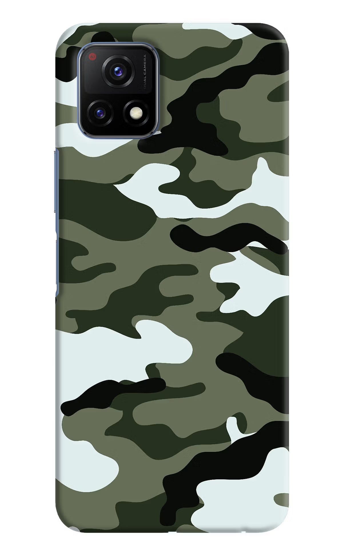 Camouflage Case for Vivo Y72 5G by Casekaro