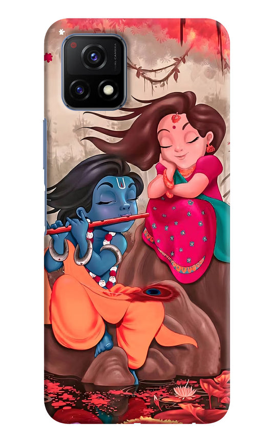Radhe Krishna Case for Vivo Y72 5G by Casekaro