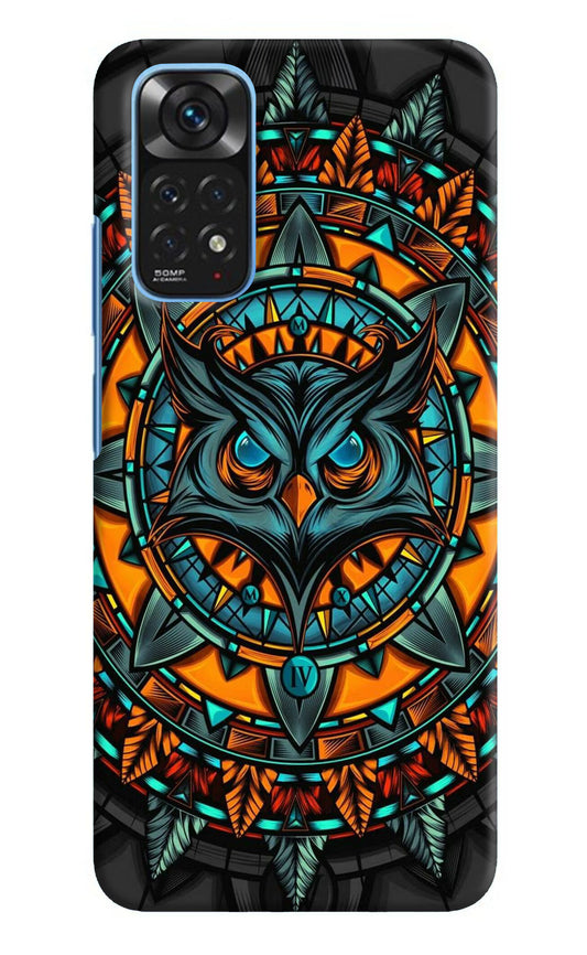 Angry Owl Art Case for Redmi Note 11/11S by Casekaro