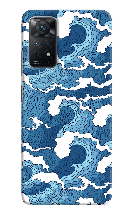 Blue Waves Case for Redmi Note 11 Pro by Casekaro