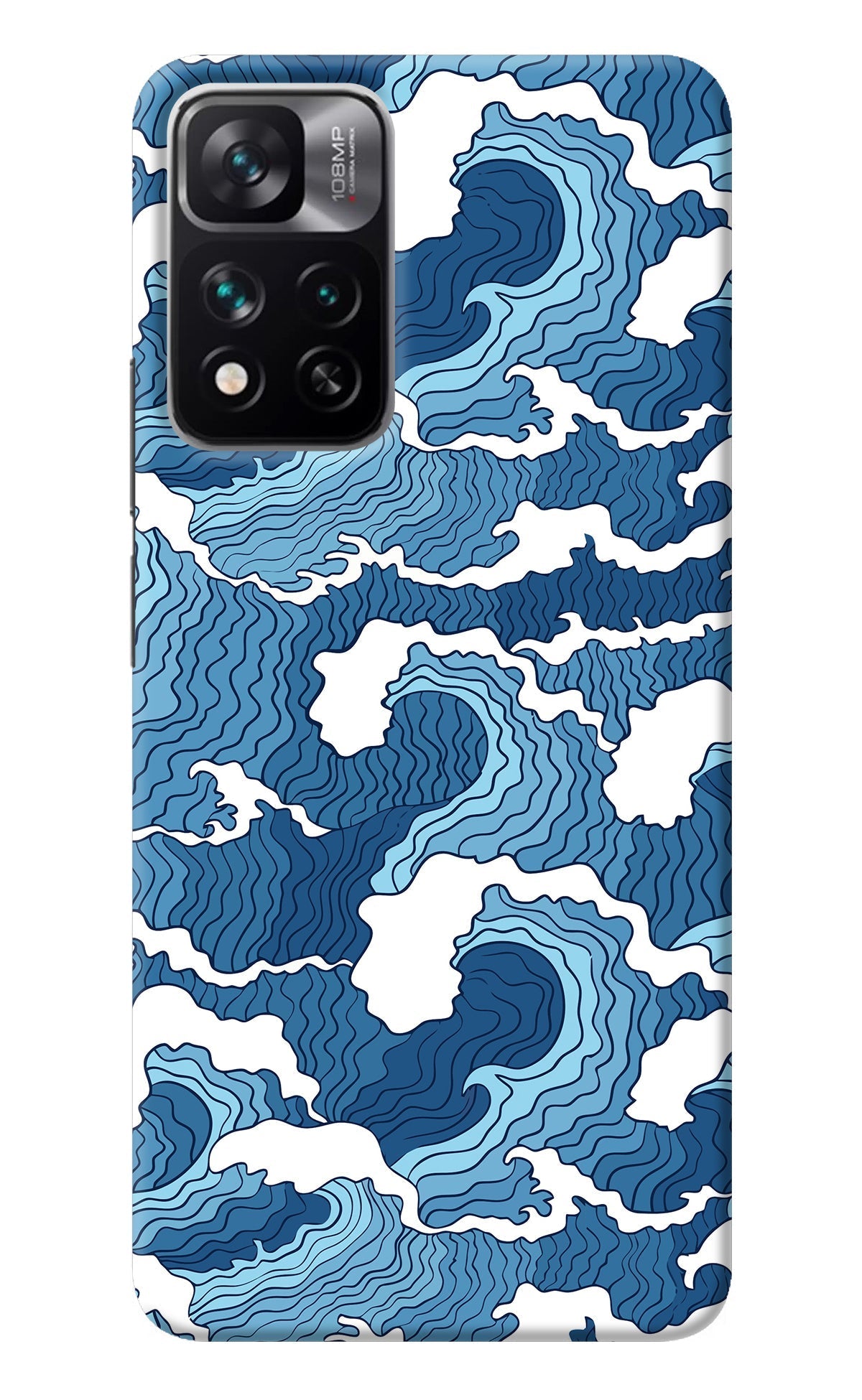 Blue Waves Case for Mi 11i 5G/11i 5G Hypercharge