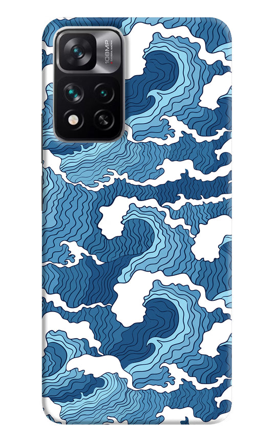 Blue Waves Case for Mi 11i 5G/11i 5G Hypercharge by Casekaro