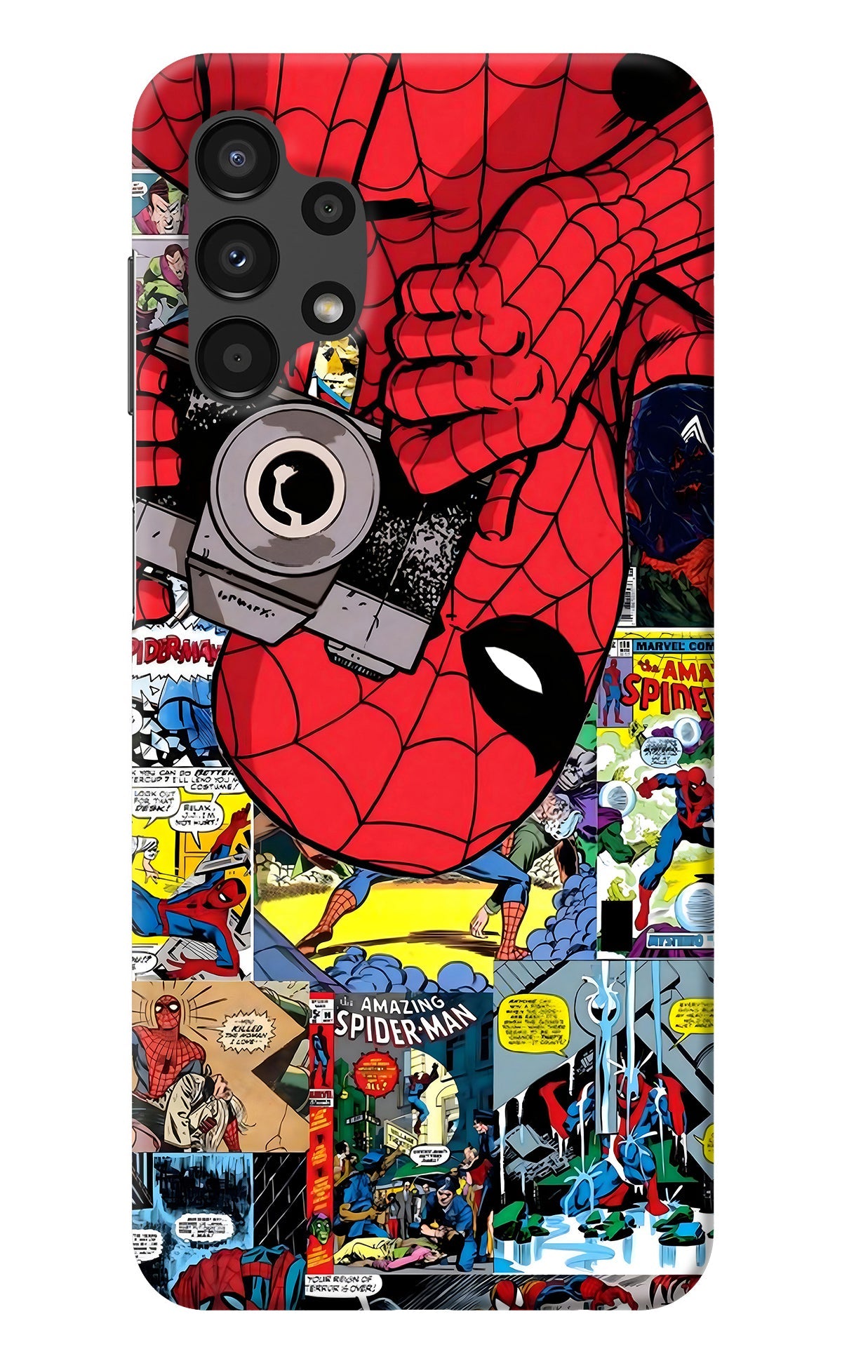 Spider Man Samsung A13 4G Back Cover