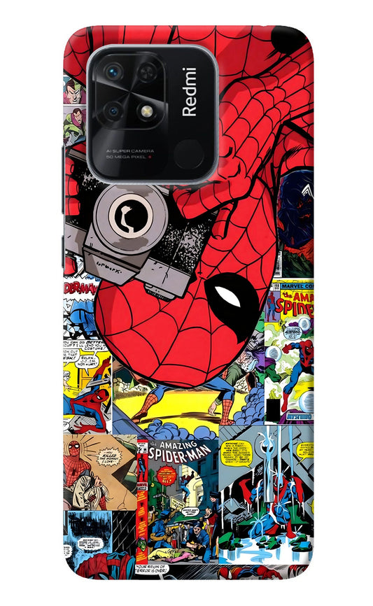 Spider Man Redmi 10/10 Power Back Cover