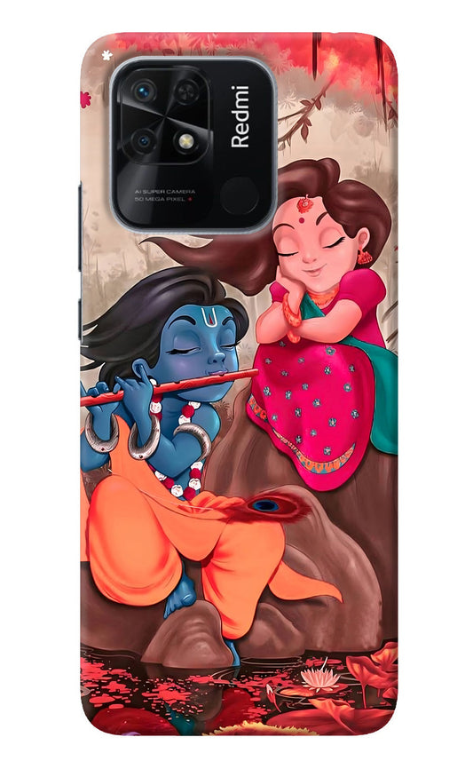 Radhe Krishna Redmi 10/10 Power Back Cover