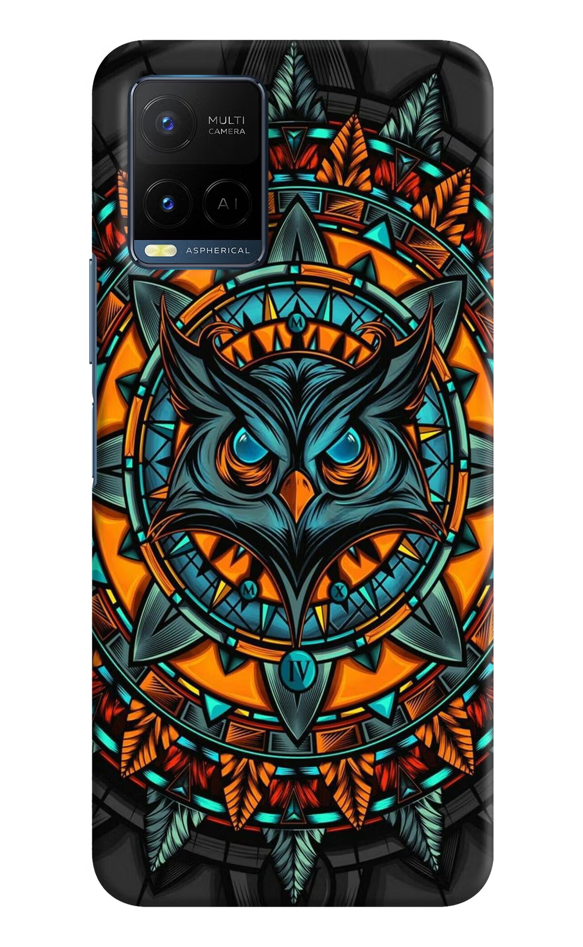 Angry Owl Art Case for Vivo Y33T by Casekaro