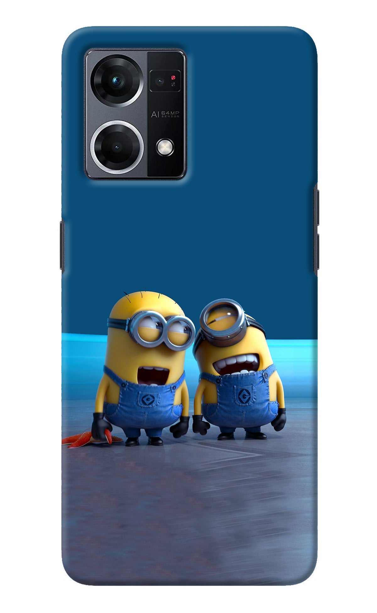 Minion Laughing Oppo F21 Pro 4G Back Cover